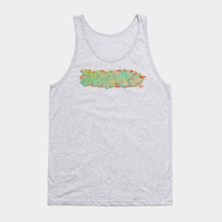 Dedos graffiti letters 5 Tank Top